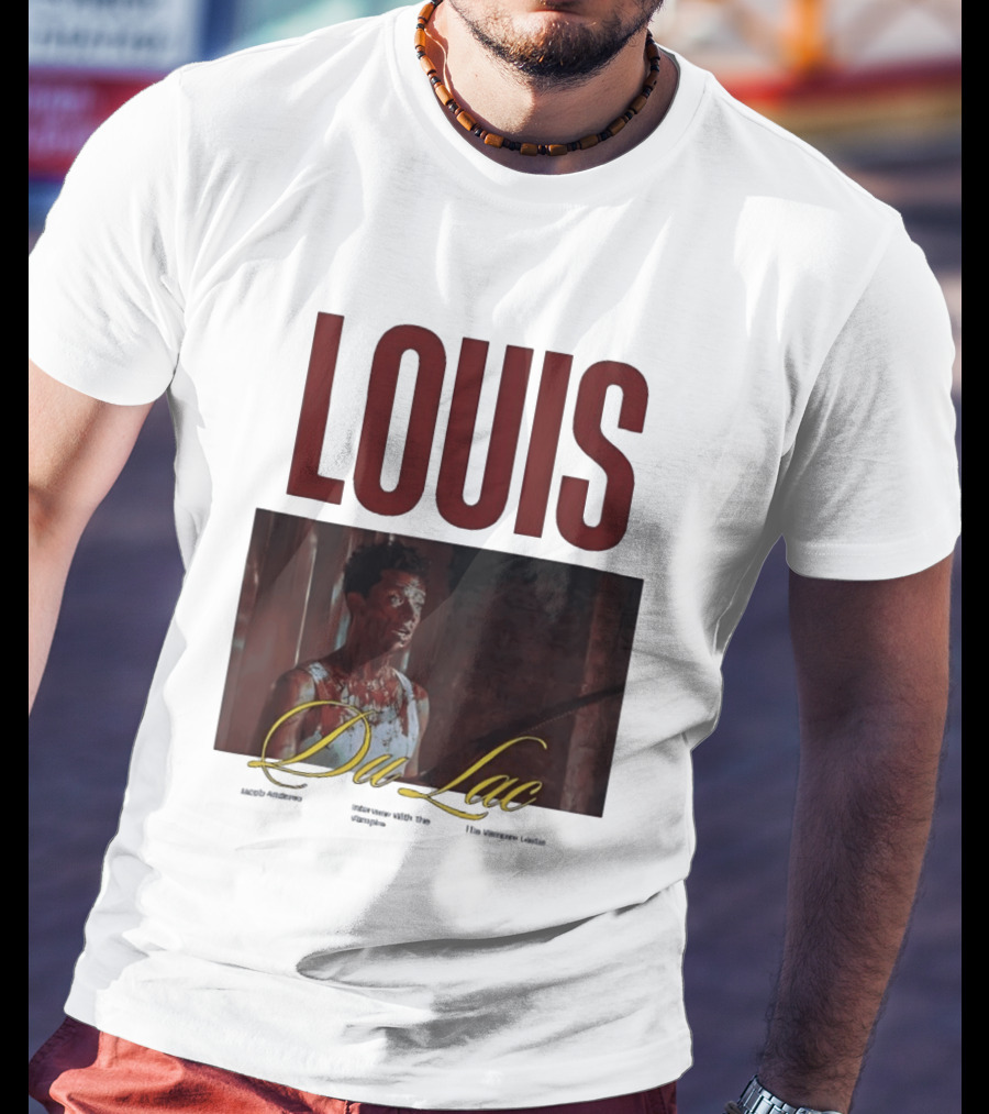 Louis Du Lac Jacob Anderson Interview With The Vampire Bootleg T-Shirt