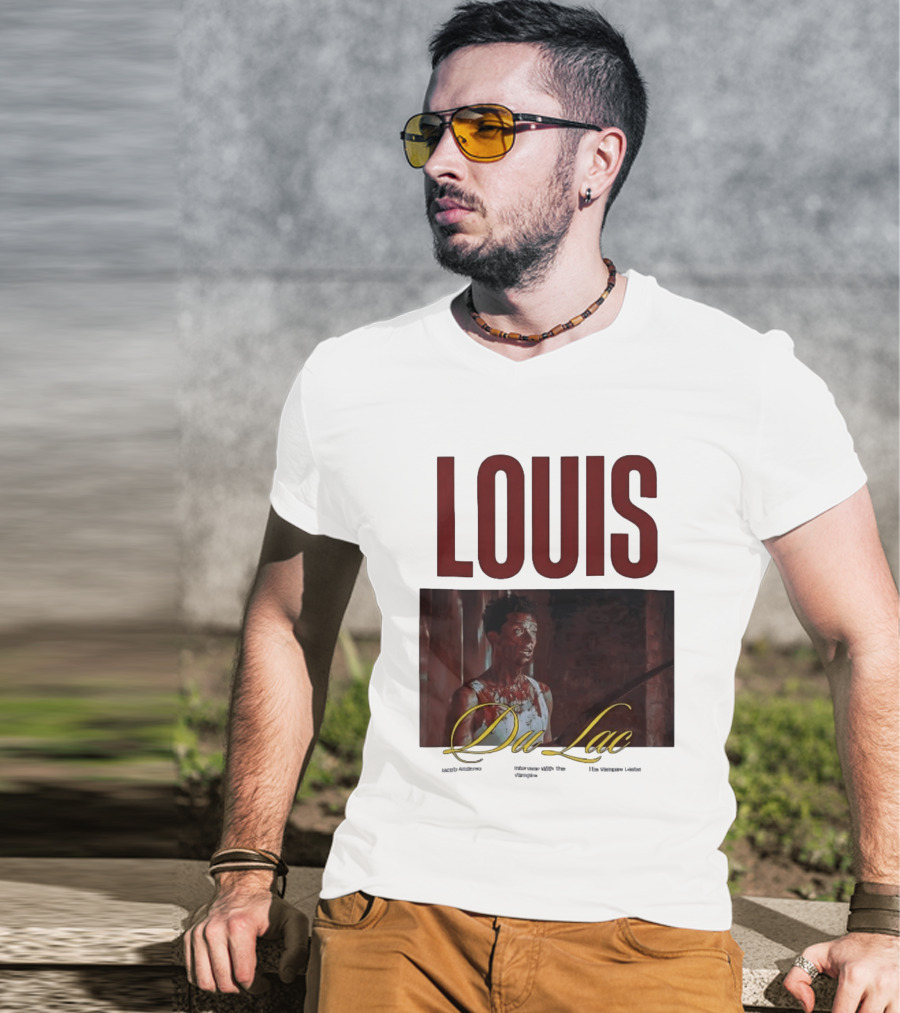 Louis Du Lac Jacob Anderson Interview With The Vampire Bootleg T-Shirt