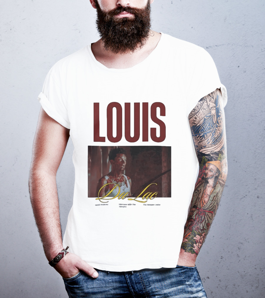 Louis Du Lac Jacob Anderson Interview With The Vampire Bootleg T-Shirt