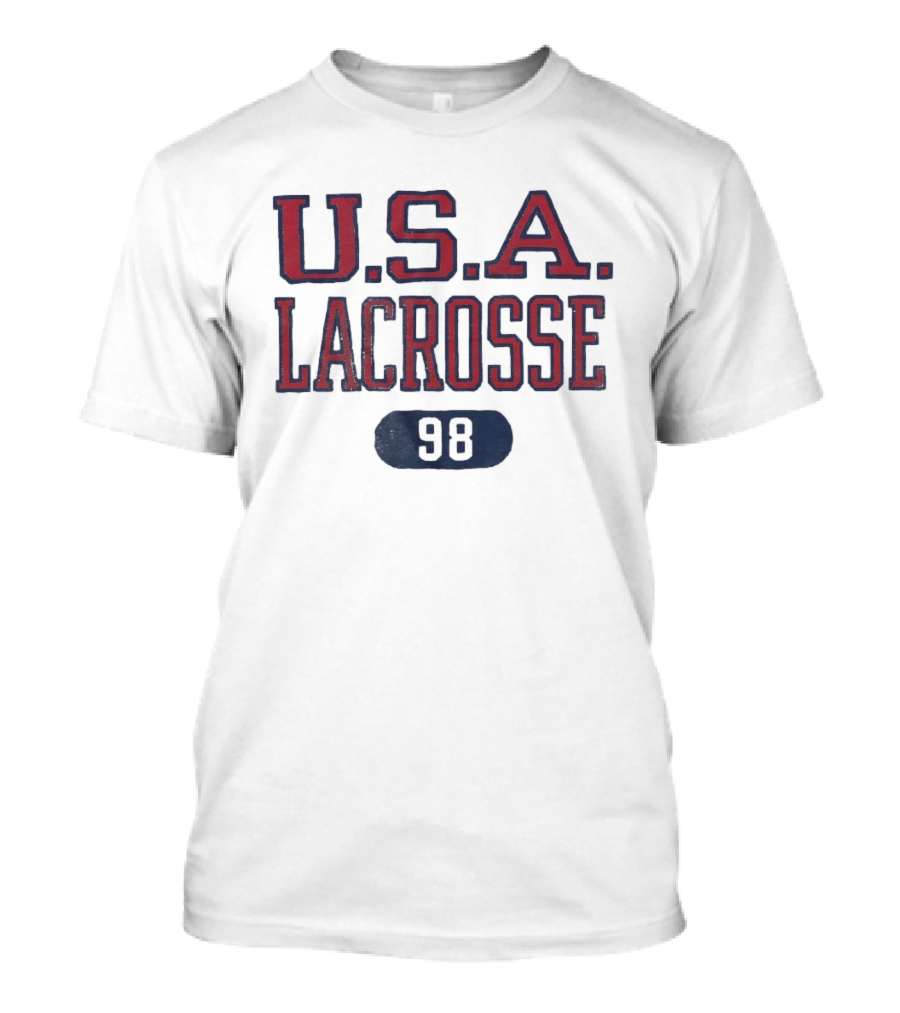 U.S.A. Lacrosse 98 Sports Team Authentic T-Shirt