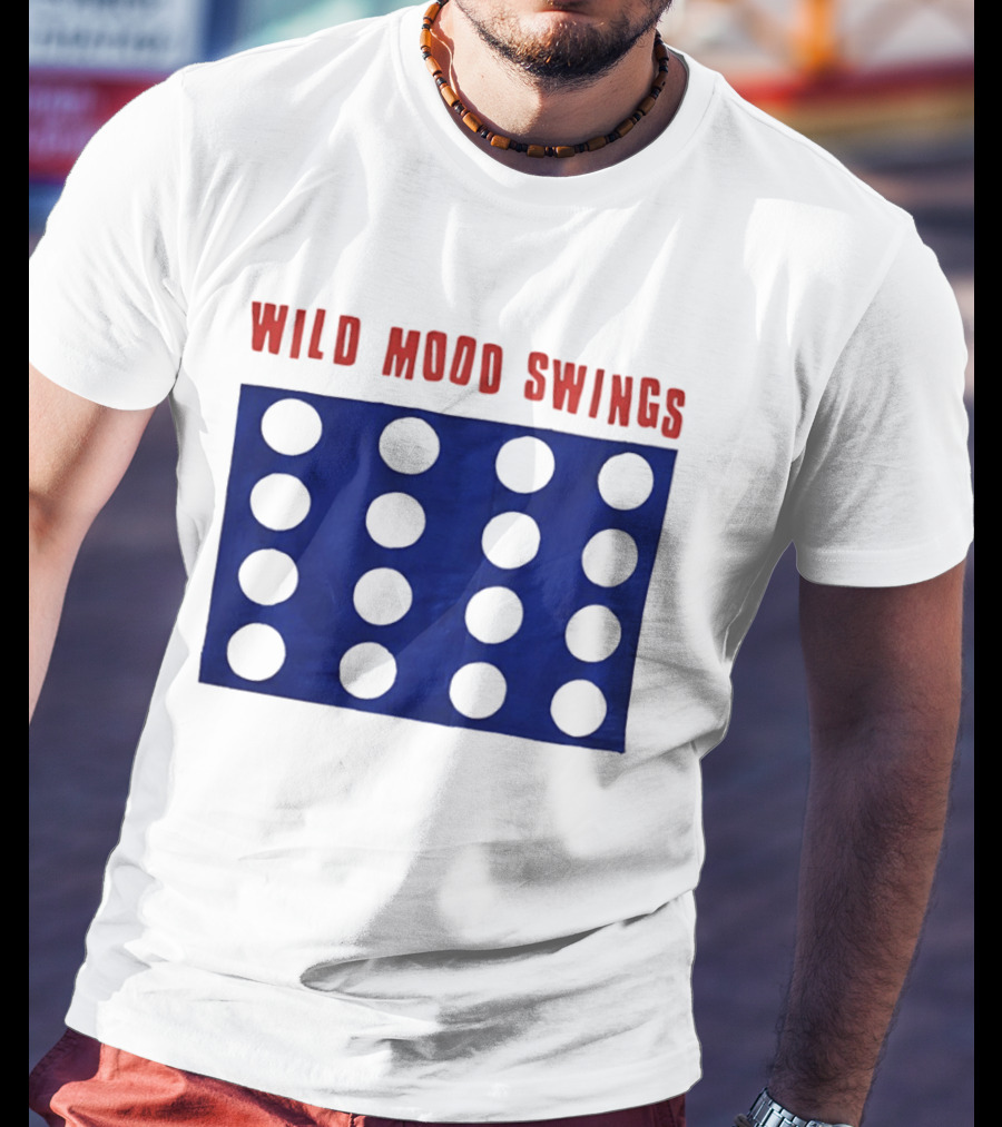 The Cure Wild Mood Swings Album Circles T-Shirt