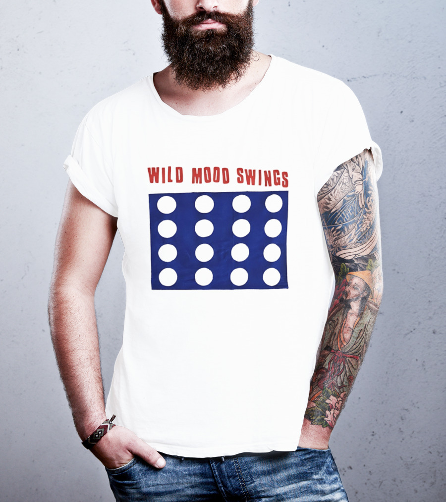 The Cure Wild Mood Swings Album Circles T-Shirt