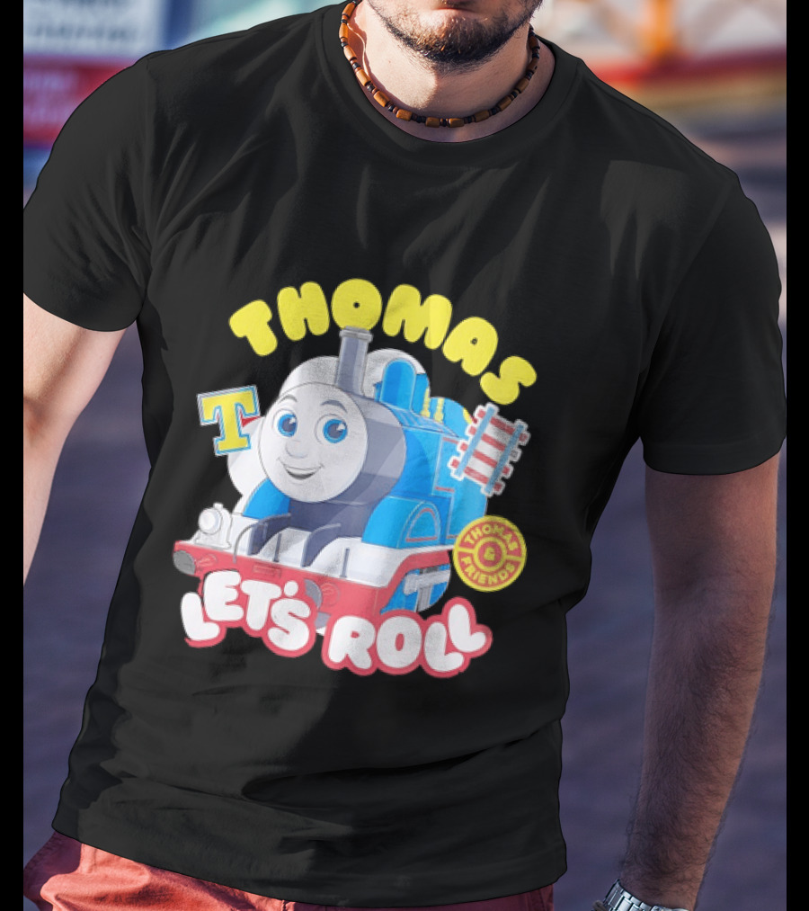 Thomas The Tank Engine Let's Roll Thomas And Friends T T-Shirt