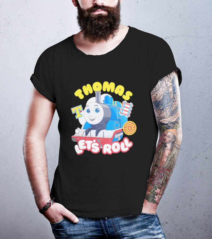 Thomas The Tank Engine Let's Roll Thomas And Friends T T-Shirt
