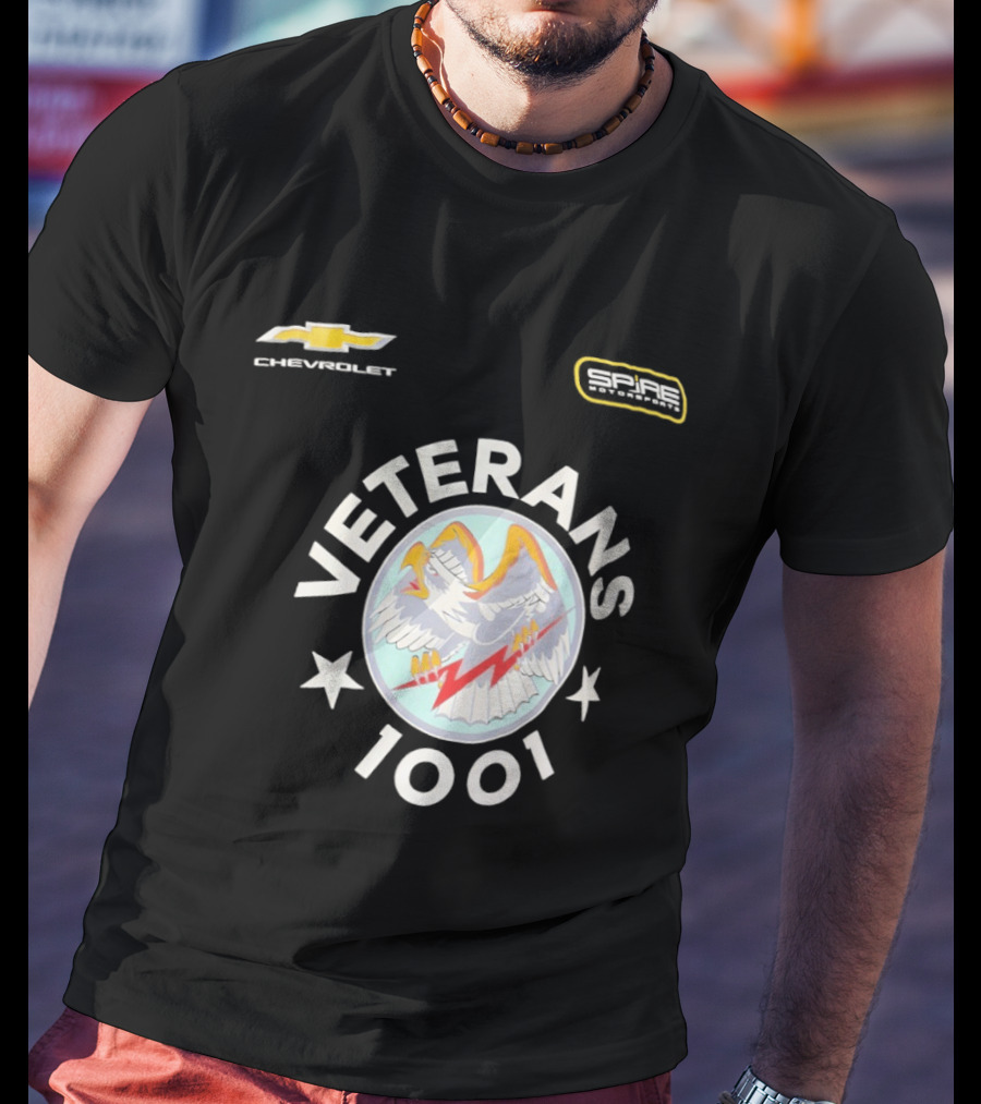 Veterans 1001 Spire Motorsports Chevrolet Eagle Legends T-Shirt