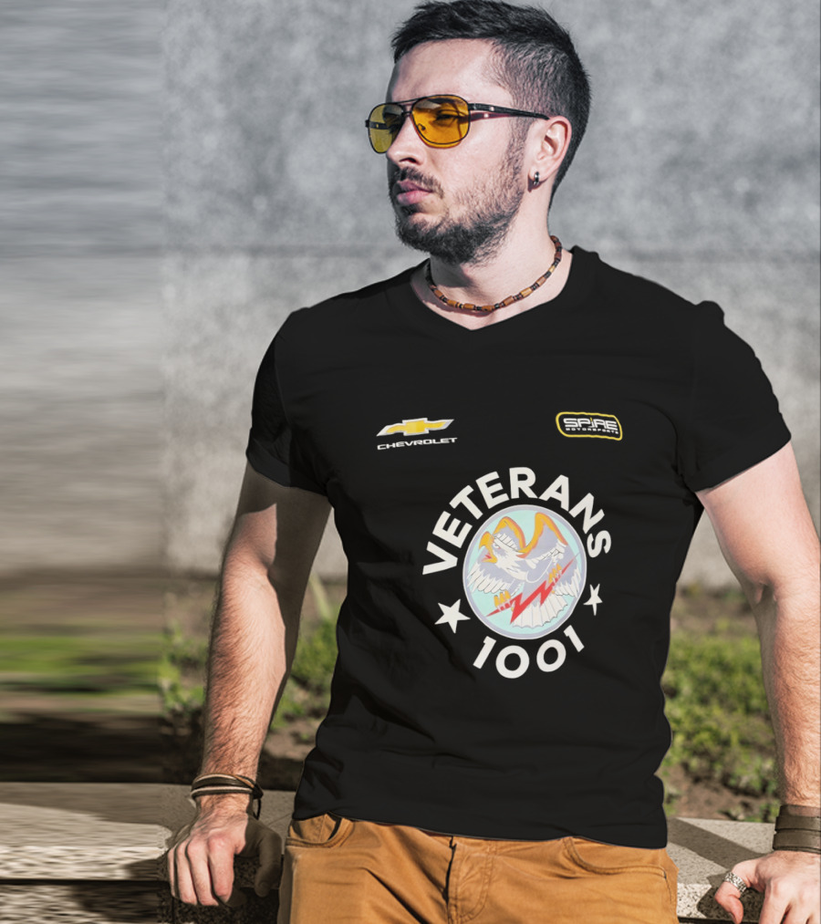 Veterans 1001 Spire Motorsports Chevrolet Eagle Legends T-Shirt