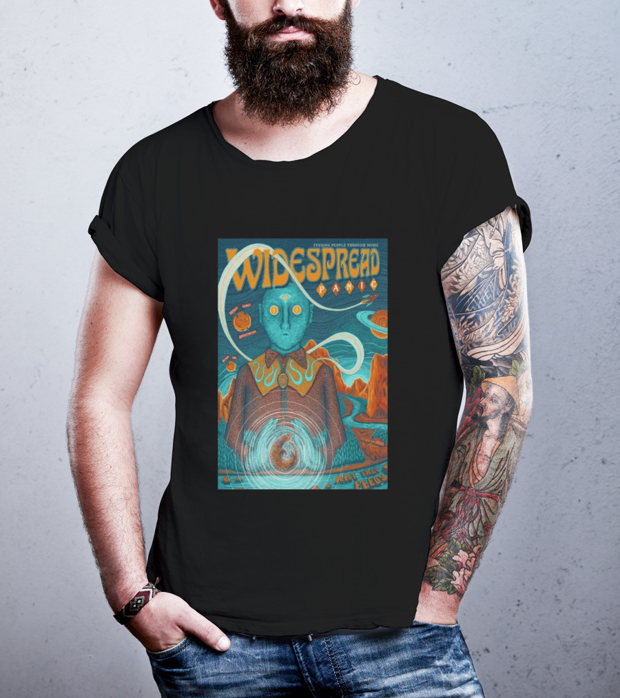 Widespread Panic Hayden Homes Amphitheater Bend OR Jul 10 11 2026 Art That Feeds T-Shirt