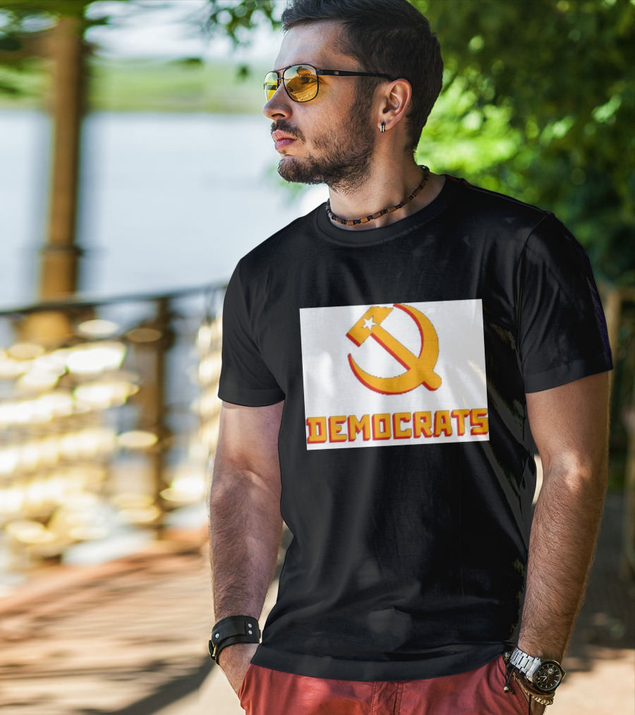 Zohran's Communist Democrats Hammer And Sickle T-Shirt