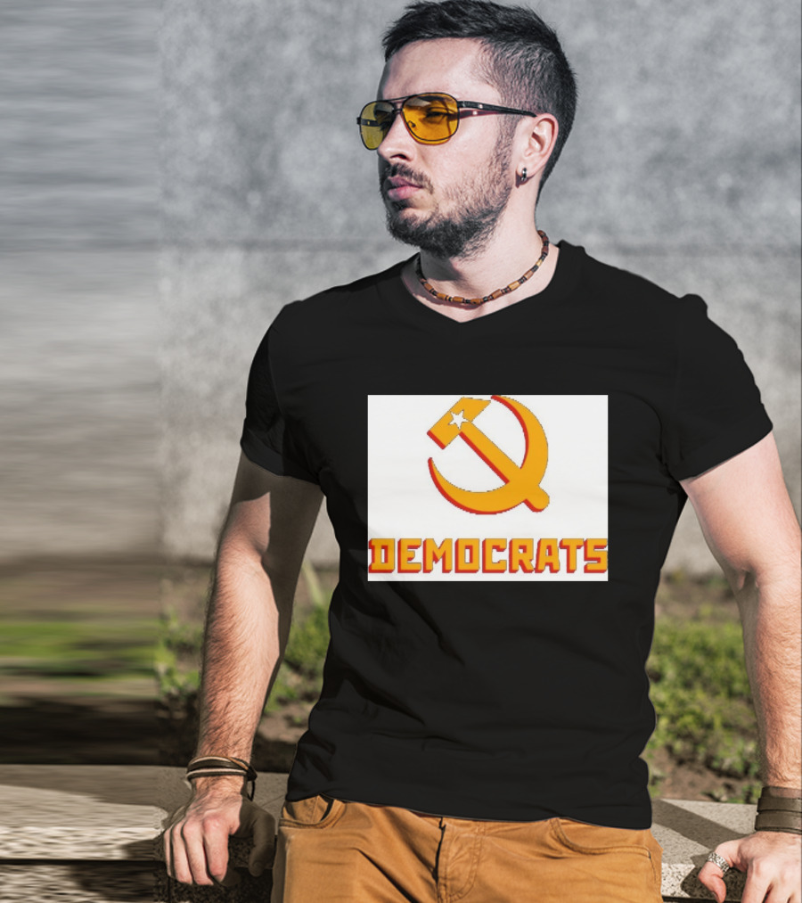 Zohran's Communist Democrats Hammer And Sickle T-Shirt