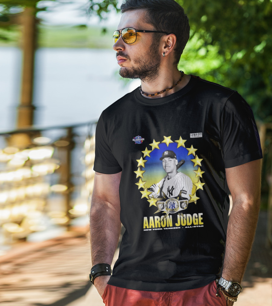 Aaron Judge New York Yankees All Star MVP 2026 Philadelphia Event Stars T-Shirt
