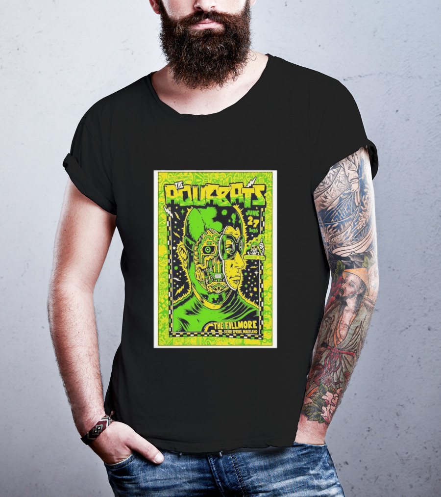 Guacamole The Aquabats Tour June 27 2026 The Fillmore Silver Spring Maryland T-Shirt