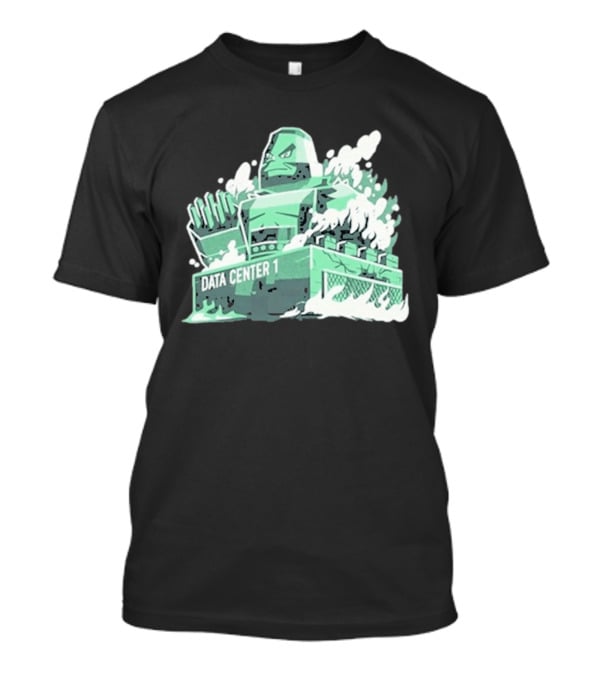 Avalanche AI Data Center 1 Robotic Powerhouse Iconography T-Shirt