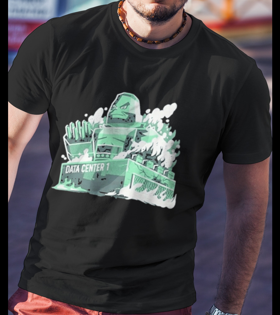 Avalanche AI Data Center 1 Robotic Powerhouse Iconography T-Shirt