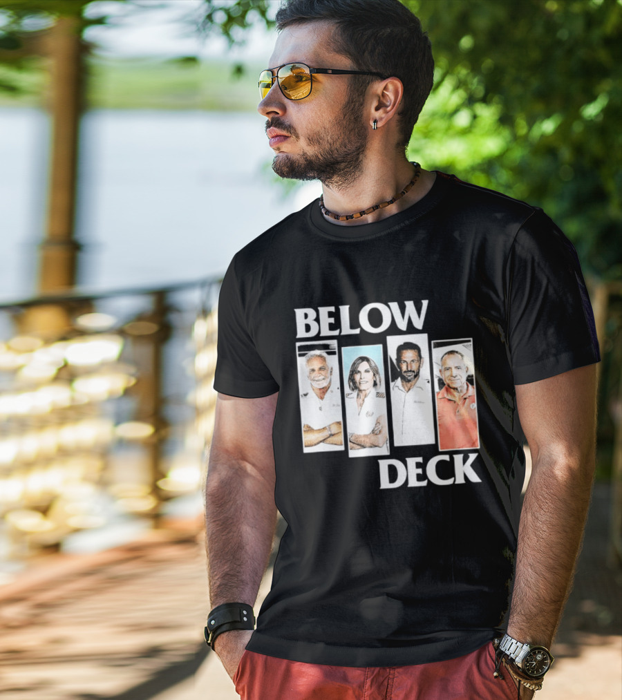 Below Deck Captains Lee Rosbach Sandy Yawn Portraits T-Shirt