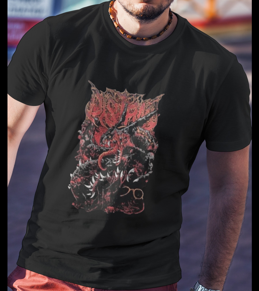Distant The Skies Turn Red With The Blood On Your Hands Shiny Sky Lord Dragon Fantasy T-Shirt