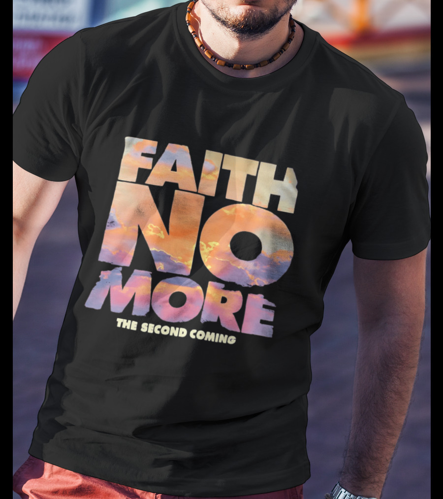 Faith No More The Second Coming Sunset Cloud Band T-Shirt