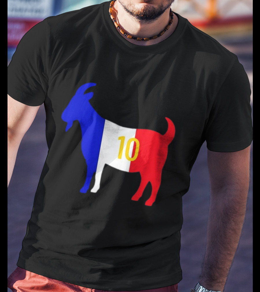 France Goat 10 Kylian Mbappe French Football Soccer Legend T-Shirt