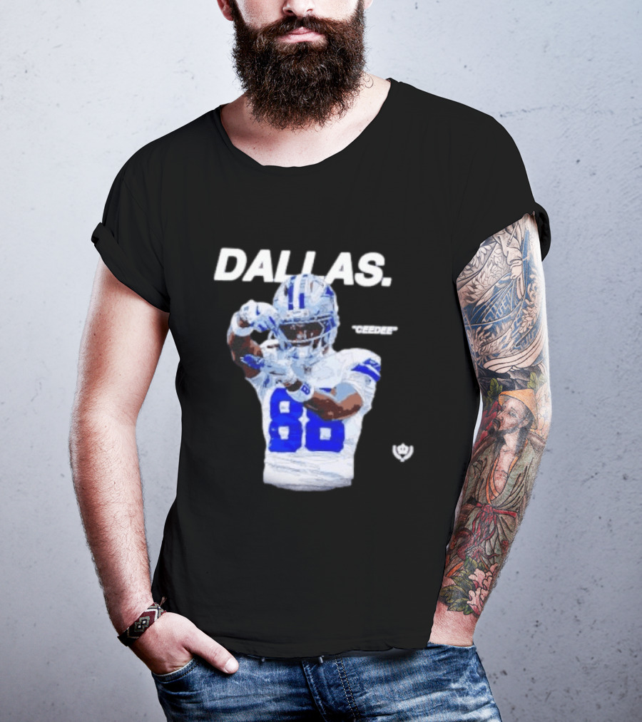 CeeDee Lamb Dallas 88 Cowboys Wide Receiver Football Player T-Shirt