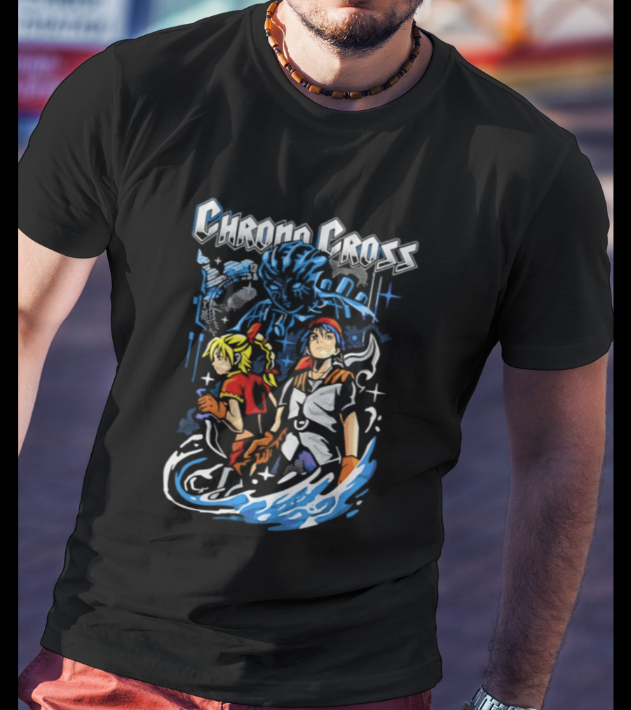 Chrono Cross Shattered Dimensions RPG Characters Adventure Gaming T-Shirt