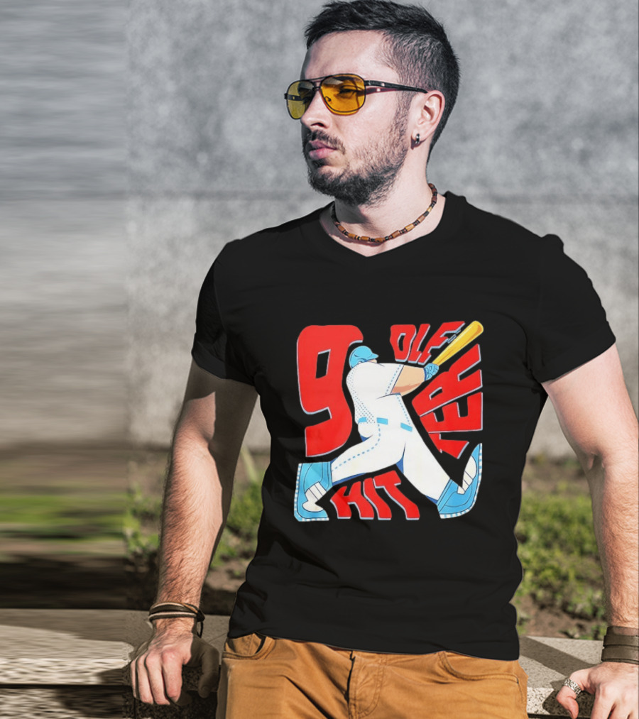 Golf Hitter Baseball Sports Player T-Shirt