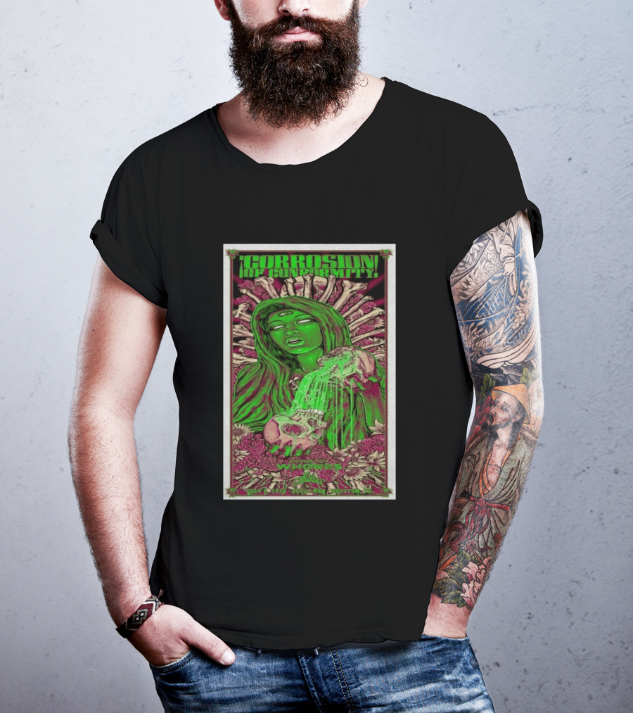 Corrosion Of Conformity Houston Witches July 6 2026 T-Shirt