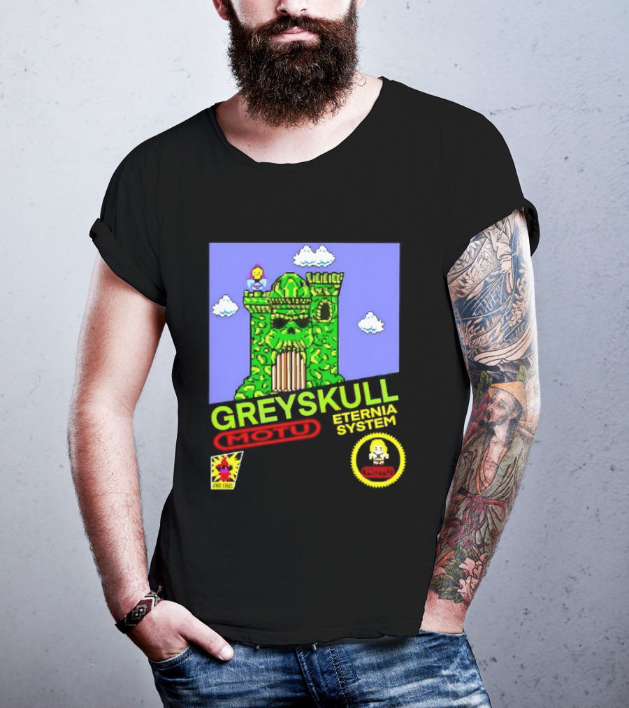Greyskull Eternia System Motu Orko Series Castle T-Shirt