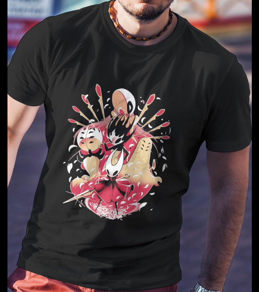 Hollow Knight Silksong Silk Showdown Hornet Needle Battle T-Shirt