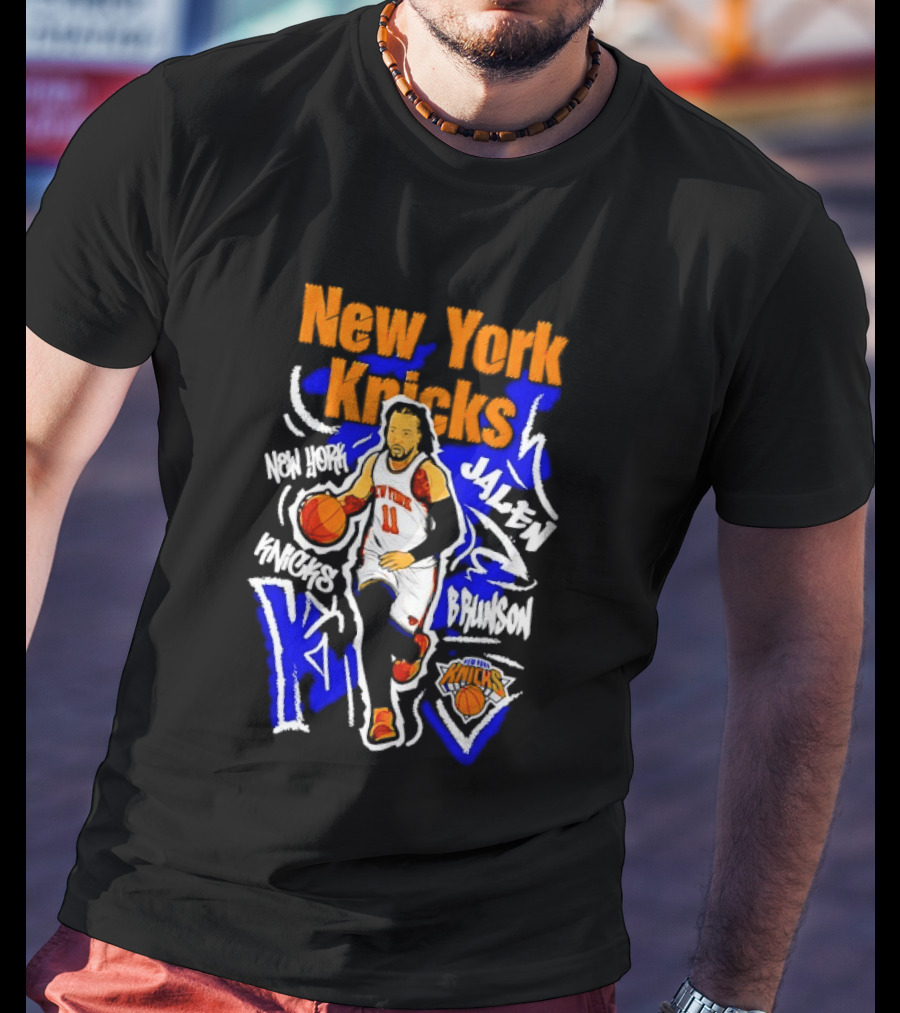 New York Knicks Jalen Brunson MVP Players NBA Basketball T-Shirt