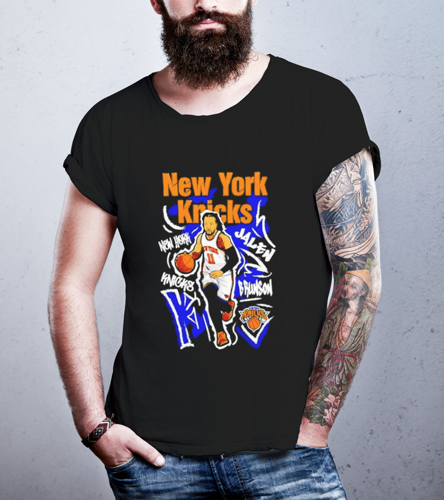 New York Knicks Jalen Brunson MVP Players NBA Basketball T-Shirt
