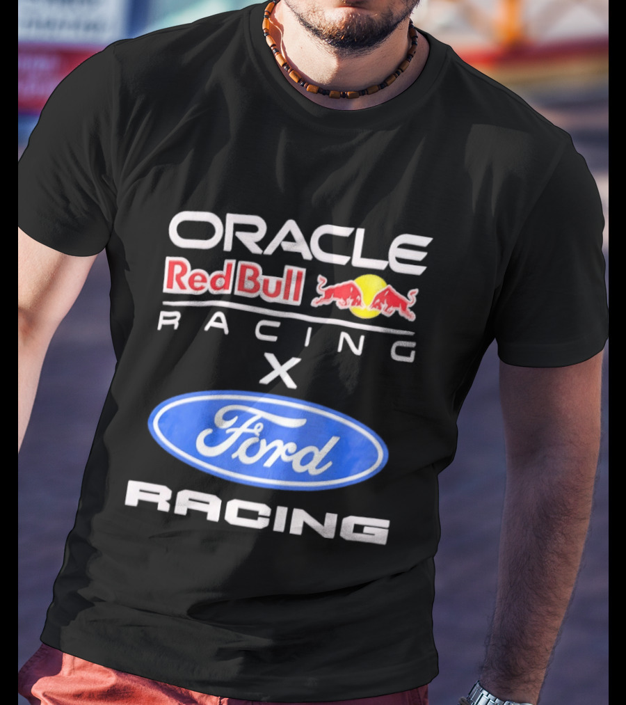 Oracle Red Bull Racing X Ford Racing Formula 1 Collaboration T-Shirt