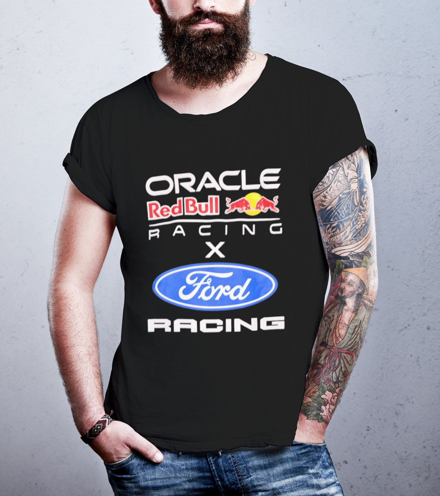 Oracle Red Bull Racing X Ford Racing Formula 1 Collaboration T-Shirt