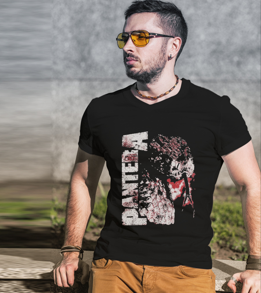 Pantera UK And EU Tour 2026 Rattlesnake Snake Skull Band T-Shirt