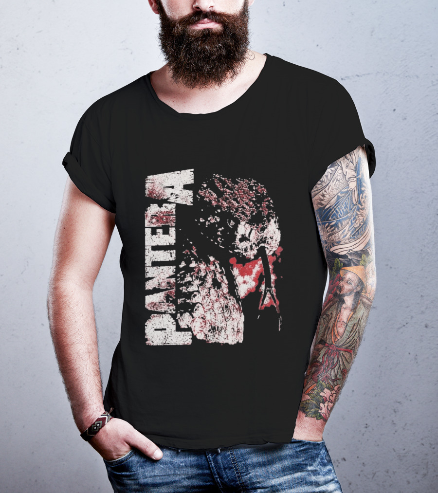 Pantera UK And EU Tour 2026 Rattlesnake Snake Skull Band T-Shirt