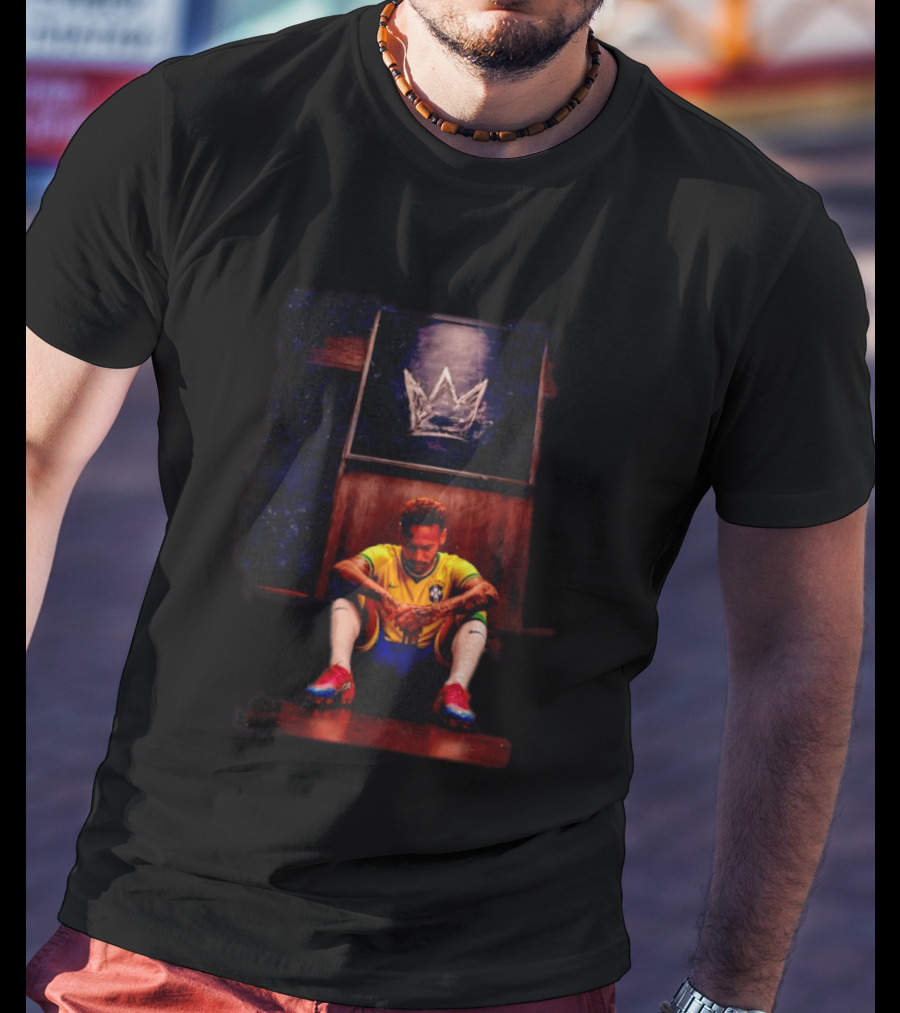 Neymar King The Last Samba Brazil Soccer Legend T-Shirt