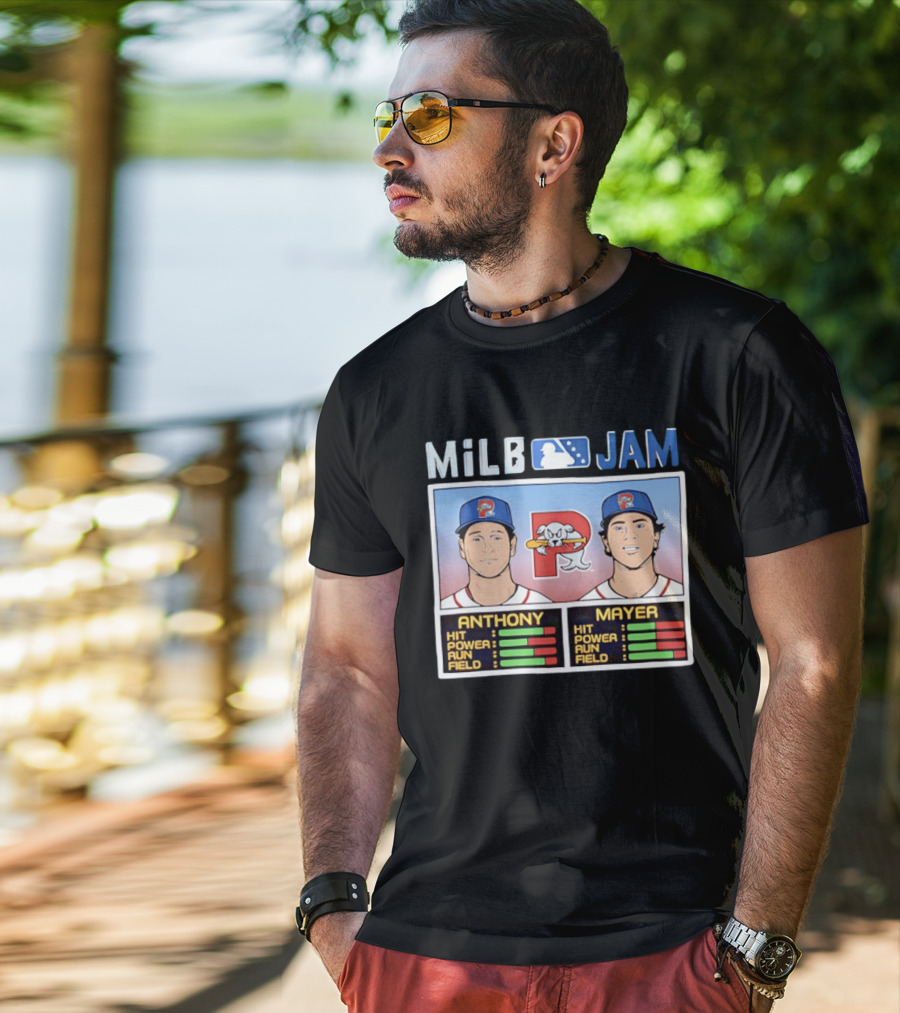 MiLB Jam Roman Anthony Marcelo Mayer Portland Sea Dogs T-Shirt