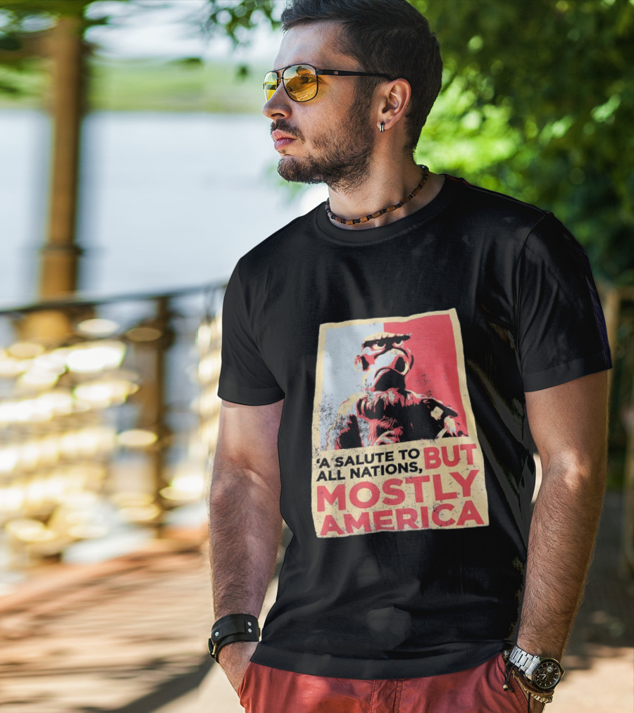Sam The Eagle A Salute To All Nations But Mostly America Muppets T-Shirt