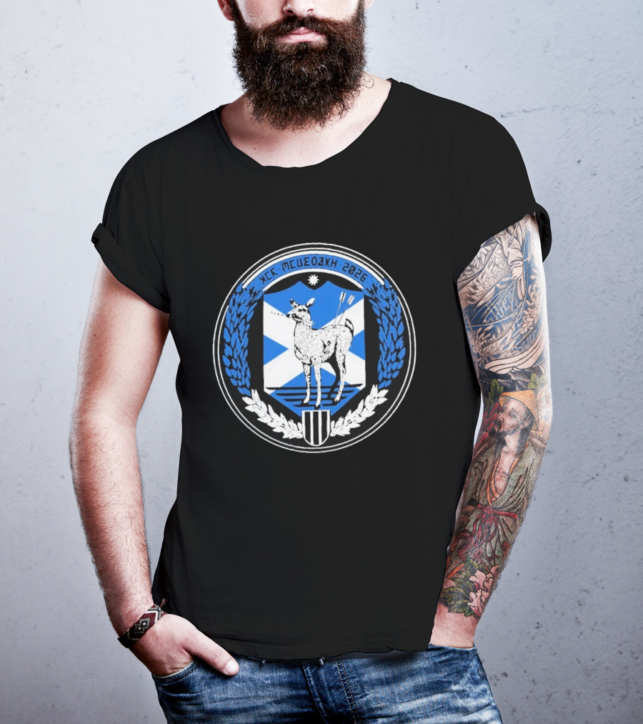 My Chemical Romance Glasgow UK 2026 Exclusive Bellahouston Park 4 July 2026 Crest And Deer Arrows T-Shirt