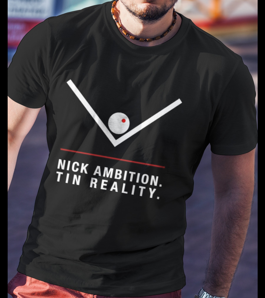 Nick Ambition Tin Reality Red Dot T-Shirt