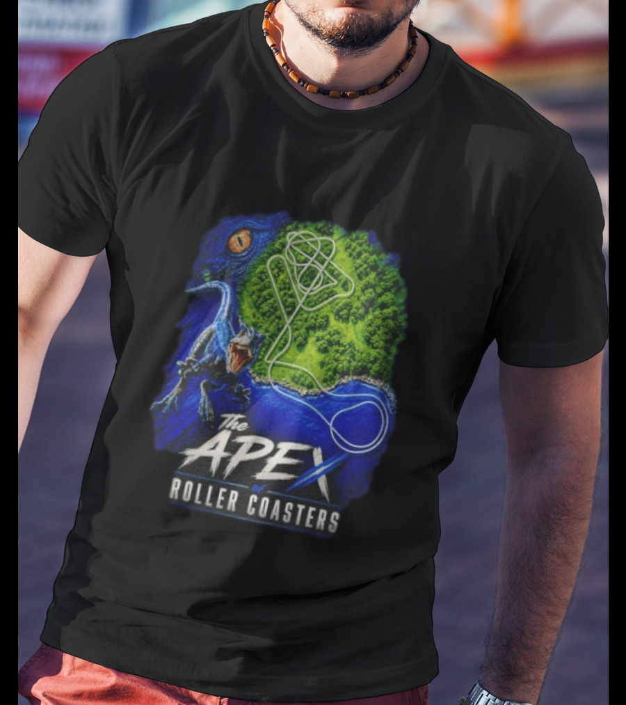 The Apex Of Roller S Raptor Dinosaur Adventure T-Shirt