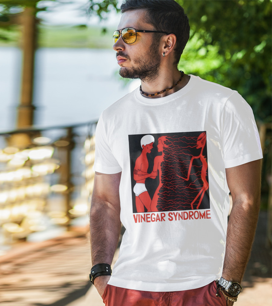 Vinegar Syndrome Cult Film Horror Home Video Vintage Aesthetic T-Shirt