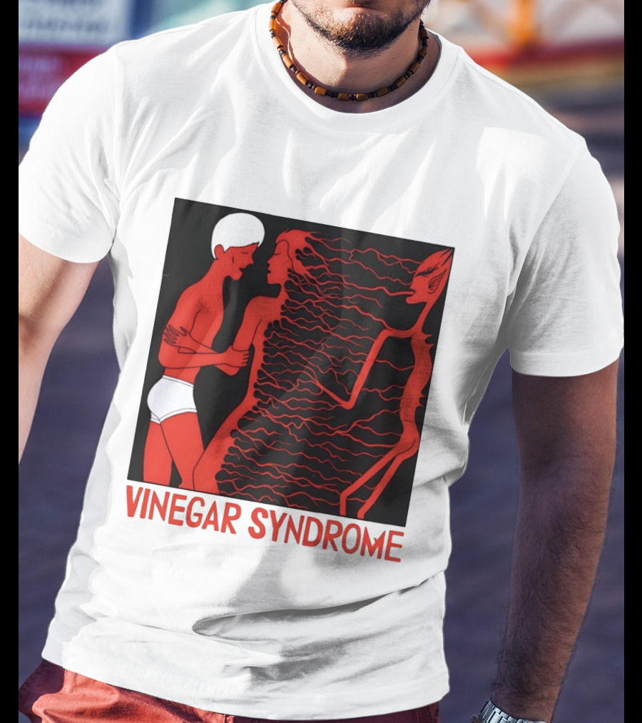 Vinegar Syndrome Cult Film Horror Home Video Vintage Aesthetic T-Shirt