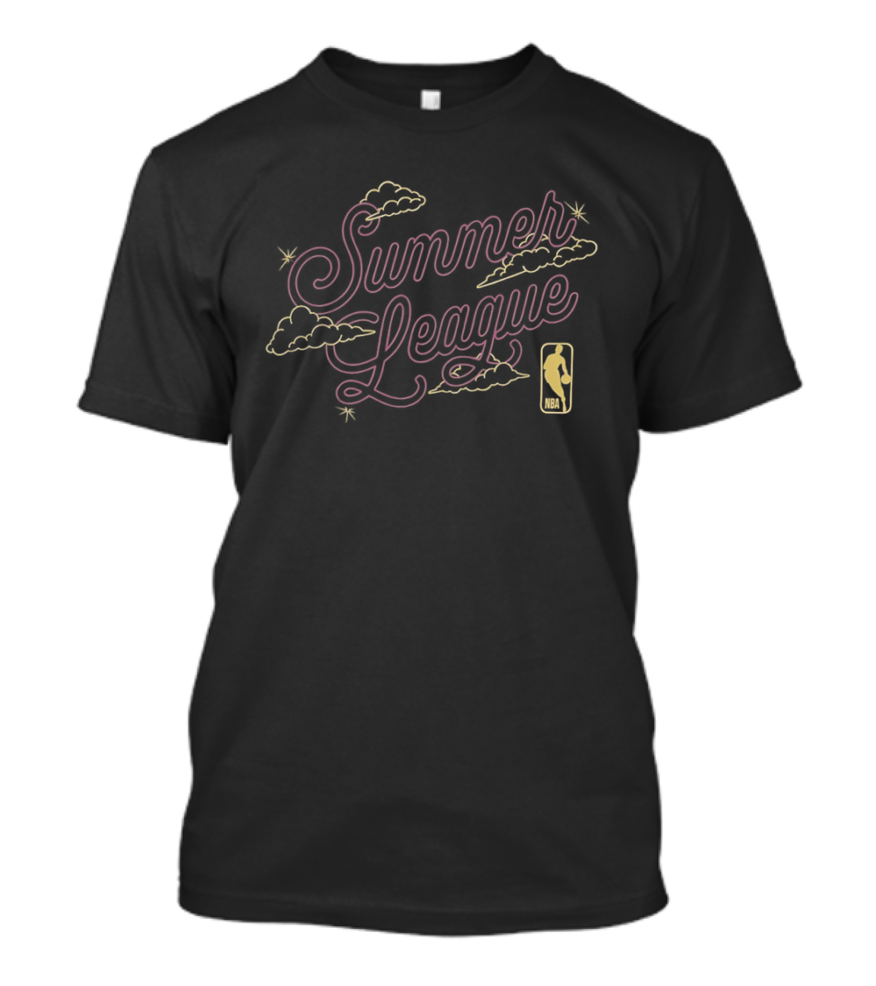 Summer League NBA Basketball Clouds T-Shirt