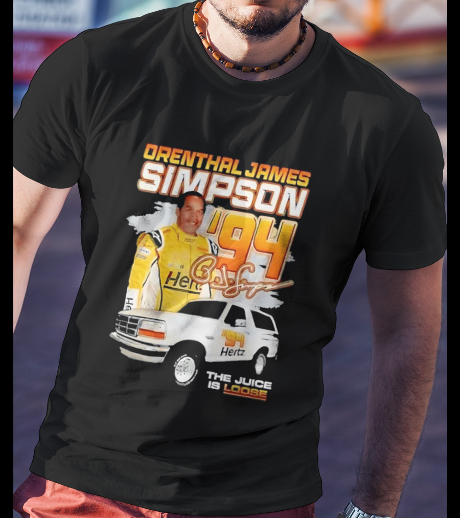 Orenthal James Simpson '94 The Juice Is Loose T-Shirt
