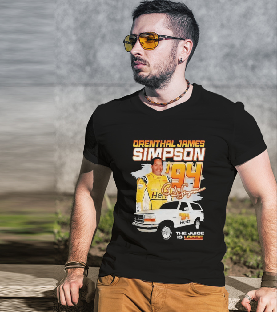 Orenthal James Simpson '94 The Juice Is Loose T-Shirt