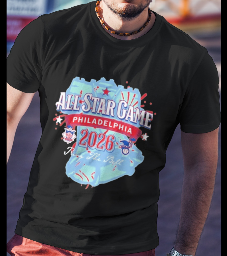 Philadelphia 2026 All Star Game Ring The Bell T-Shirt