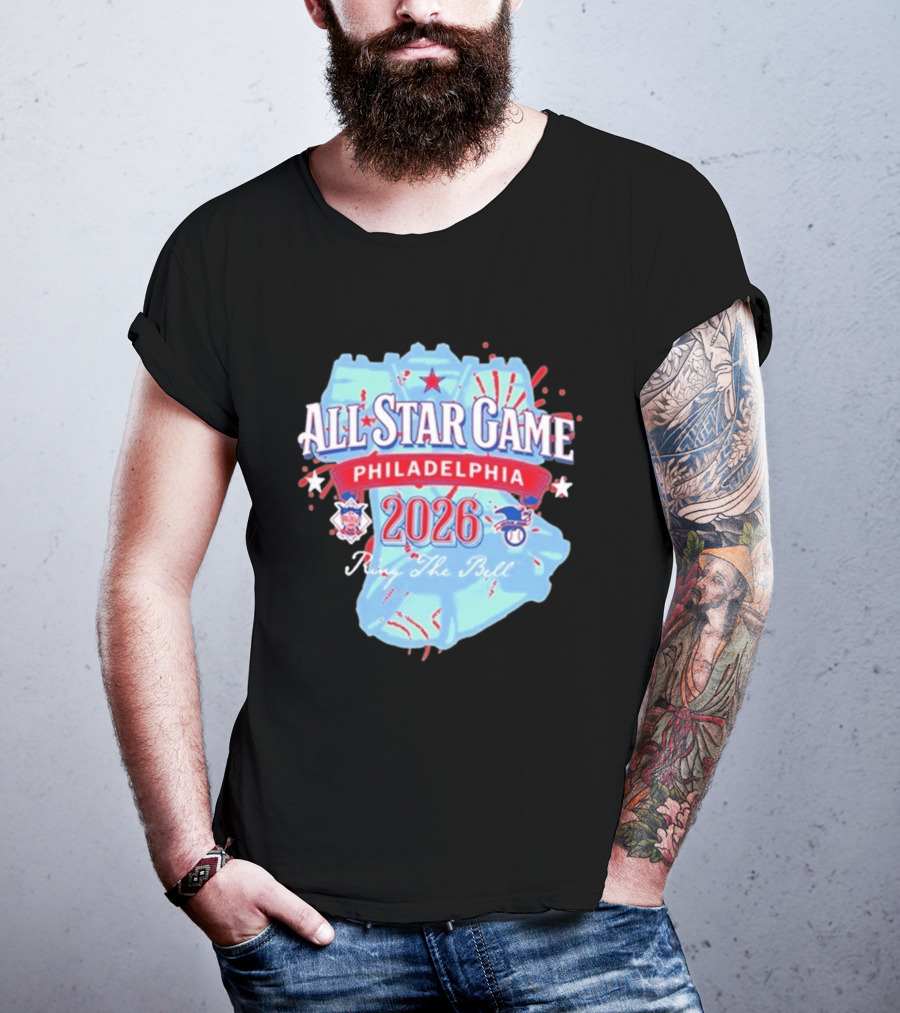 Philadelphia 2026 All Star Game Ring The Bell T-Shirt