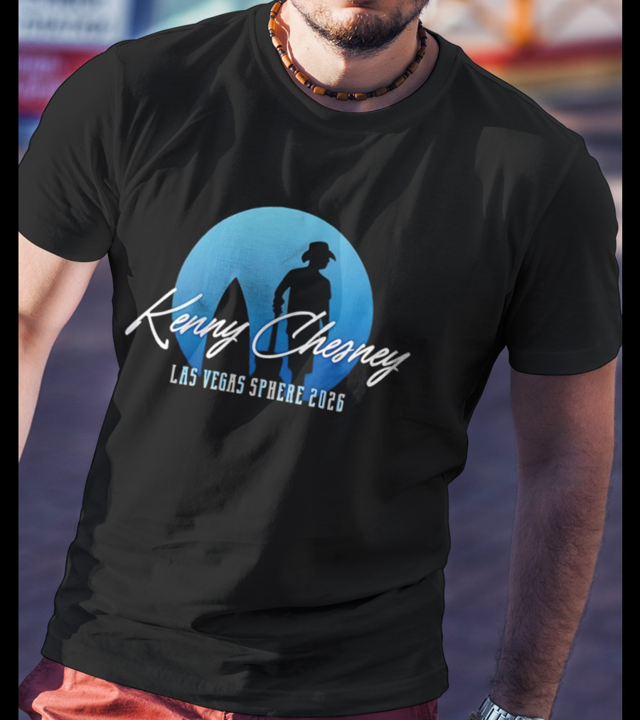 Kenny Chesney 2026 Las Vegas Sphere Country Music Event T-Shirt