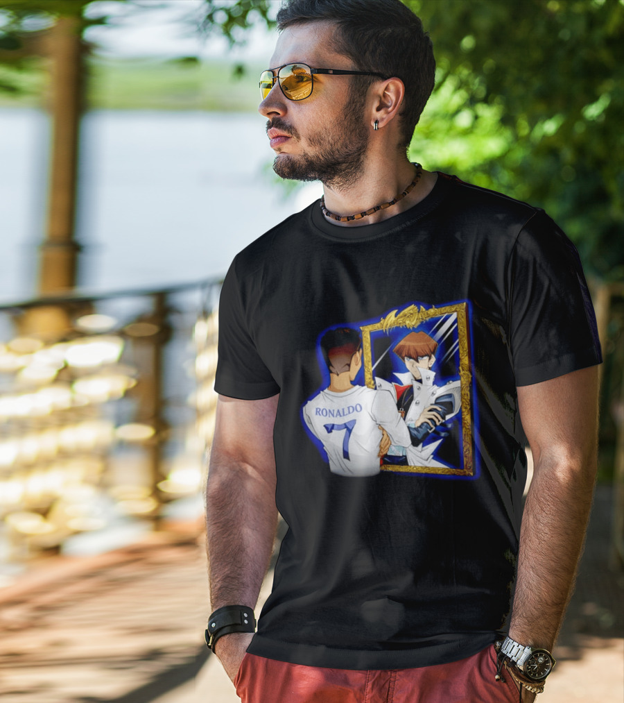 Ronaldo 7 Reflects Seto Kaiba Mirror T-Shirt