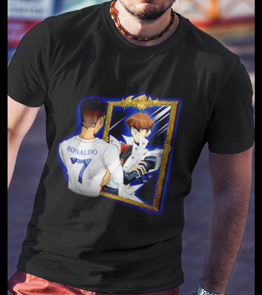 Ronaldo 7 Reflects Seto Kaiba Mirror T-Shirt