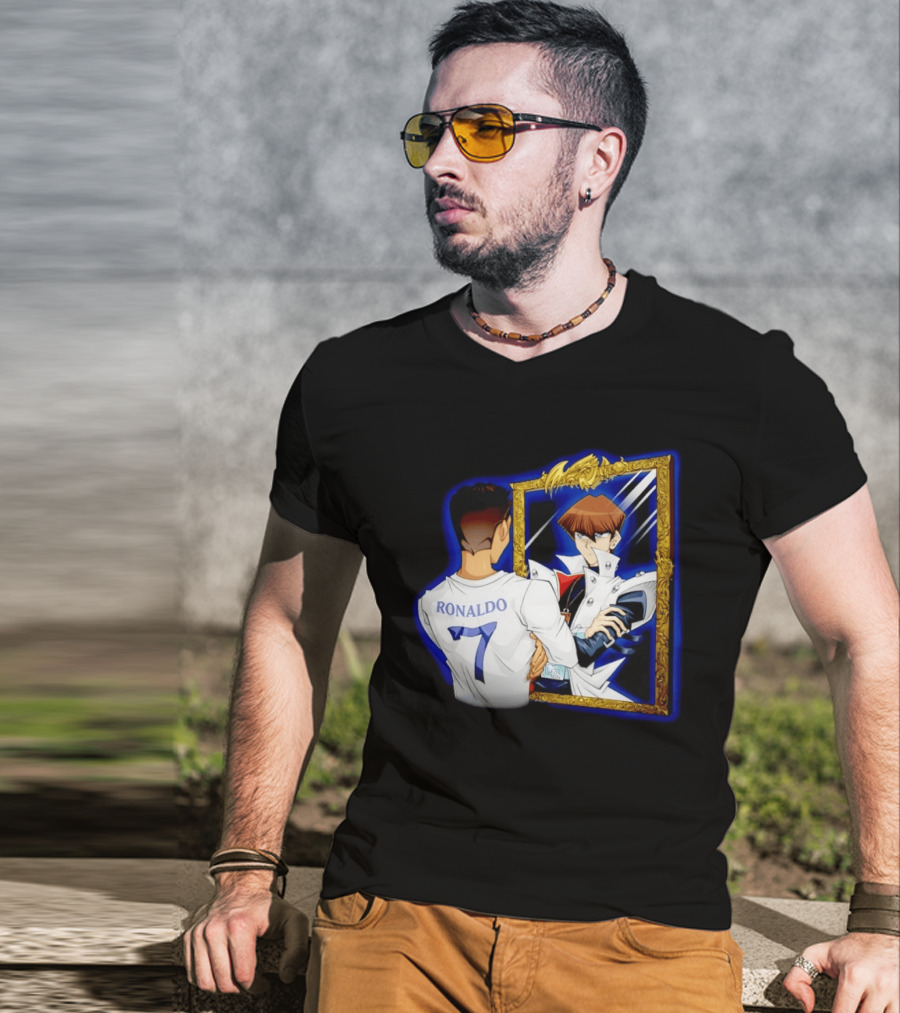 Ronaldo 7 Reflects Seto Kaiba Mirror T-Shirt